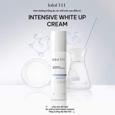 Kem Trắng Da, ức chế nám sau điều trị Lulucell Intensive White Up Cream 30g