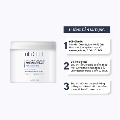 Kem Massage Intensive Repair Massage Cream 500g