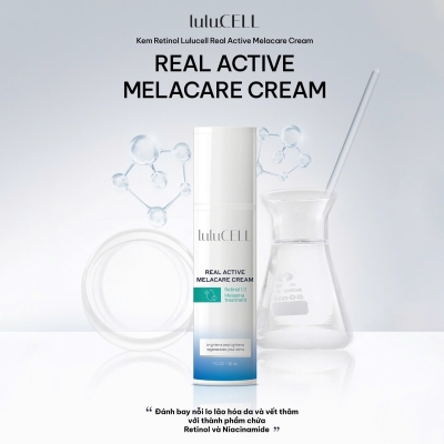  Kem Retinol Lulucell Real Active Melacare Cream 30ml
