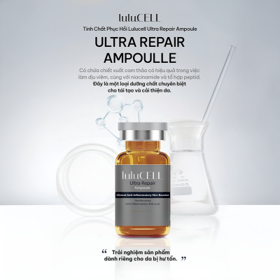 Meso phục hồi chống viêm, trị mụn Lulucell Ultra Repair 5mlx5- Hộp