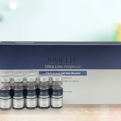 Meso tan mỡ ( mặt + body ) Lulucell Ultra Line Ampoule 10mlx5- Hộp