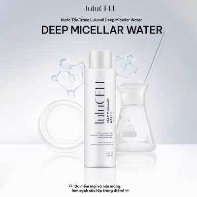 Nước Tẩy Trang Lulucell Deep Micellar Water 200ml