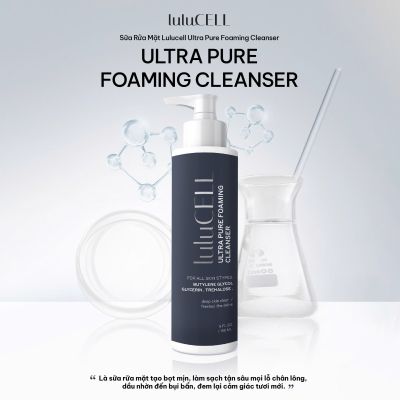Sữa rửa mặt Lulucell Ultra Pure Foaming Cleanser 150ml