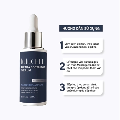 Serum B5 Phục Hồi Lulucell Ultra Soothing Serum 50ml